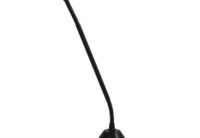 M300 microphone has a 12” gooseneck, heavy metal base (for use with counter loop systems)